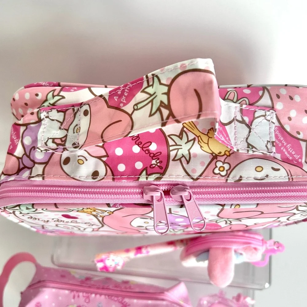💝(MY328) My Melody Adorable 7-Piece Beauty Case Bundle!